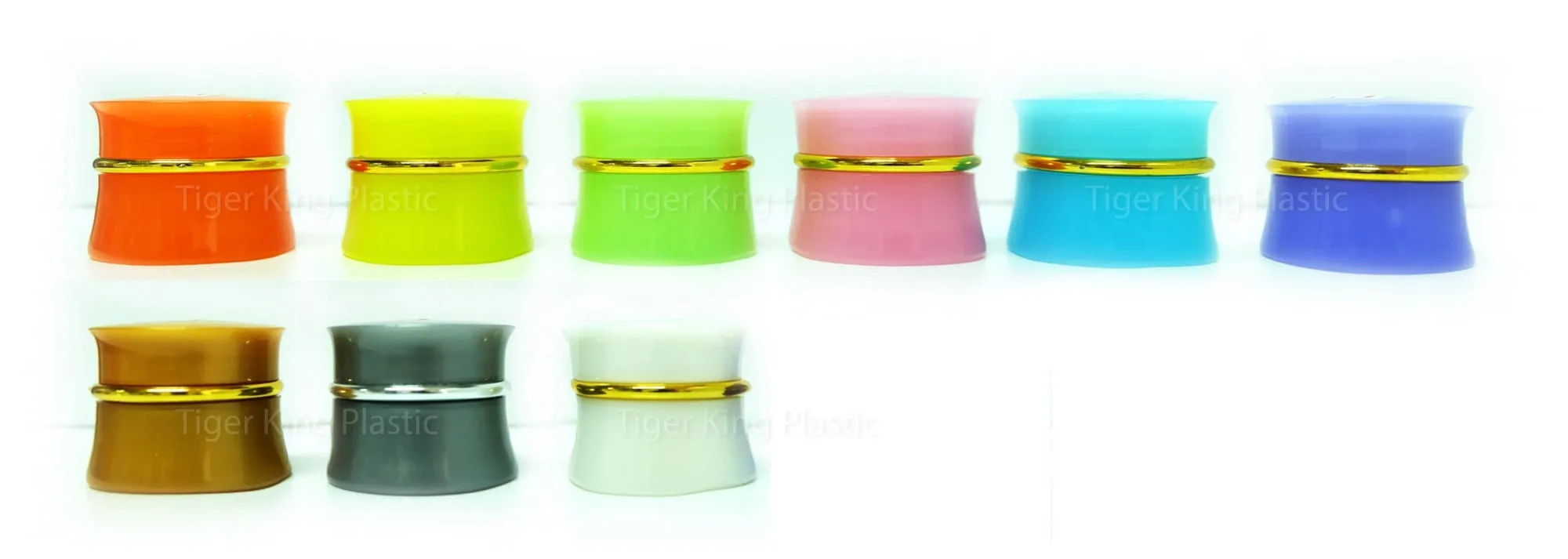 โรงงานผลิตกระปุกครีม กระปุกพลาสติกทรงเว้า 5กรัม