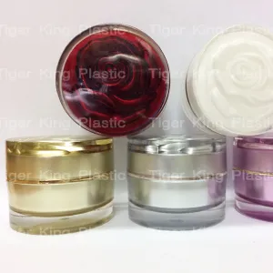 ตลับครีมพลาสติก กระปุกครีมสวยๆ  กระปุกไอติม ขวดอะคริลิค ขวดสูญญากาศ