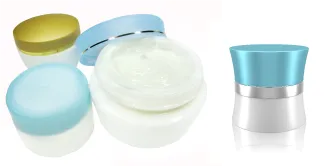 ตลับครีมพลาสติก กระปุกครีมสวยๆ  กระปุกไอติม ขวดอะคริลิค ขวดสูญญากาศ